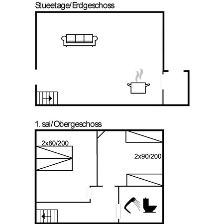 Leilighet Aappo - 2-3km From The Sea By Interhome *